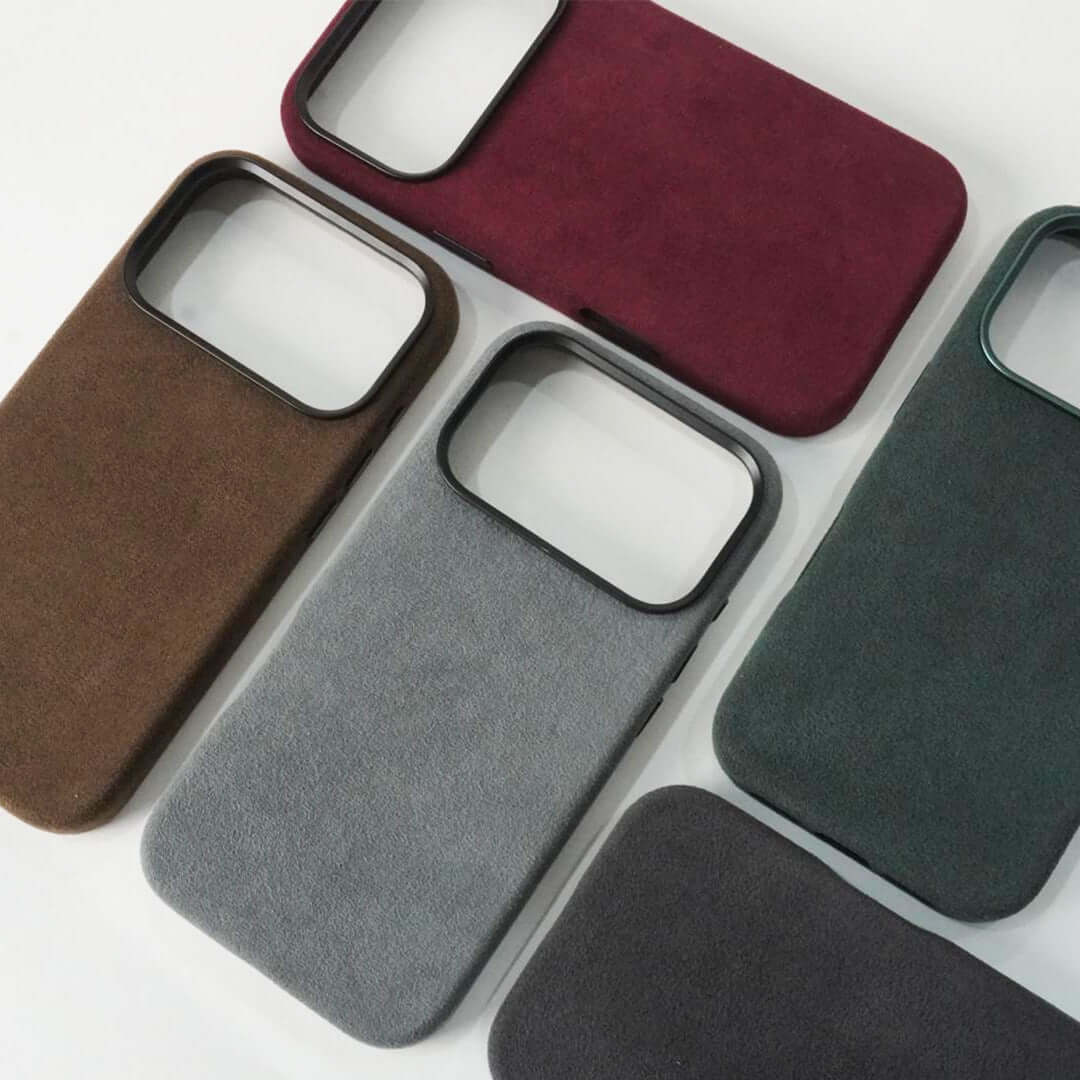 Luxury Italy Alcantara Magnetic Case