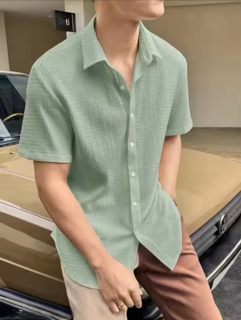 Classic Men’s Casual Shirt – Slim Fit, Stylish & Comfortable