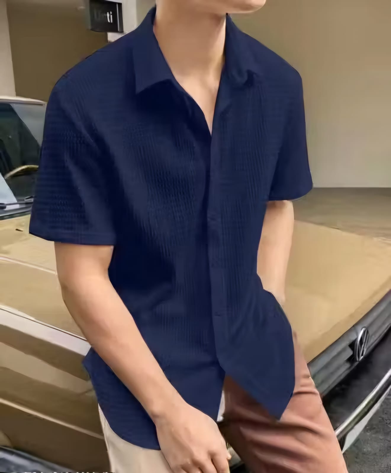 Classic Men’s Casual Shirt – Slim Fit, Stylish & Comfortable