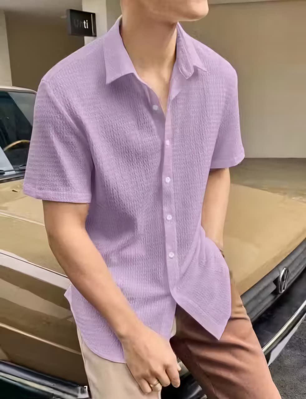Classic Men’s Casual Shirt – Slim Fit, Stylish & Comfortable